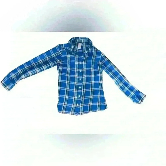 Patagonia Tops - Patagonia Blue Plaid Button Down Shirt